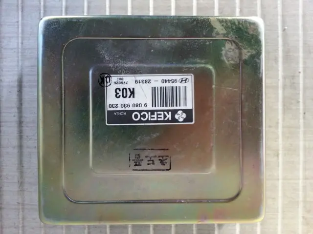 9544028360 9544028319 Used Ecu(Electronvic Control Unit) For Hyundai Tiburon, Avante 1