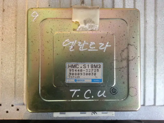 9544032725 Used Tcu(Electronvic T/F Control Unit) For Hyundai Sonata 1