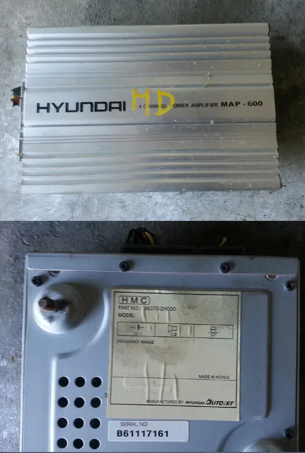 963702H000 Used Extension Amp For Hyundai Avante Hd 1