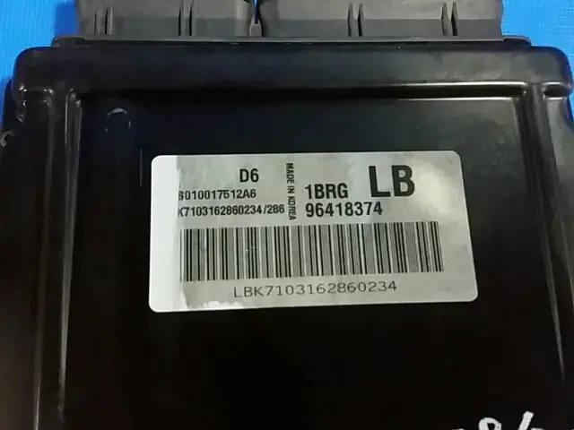 96418374 Used Ecu(Electronvic Control Unit) For Gm Tosca 1