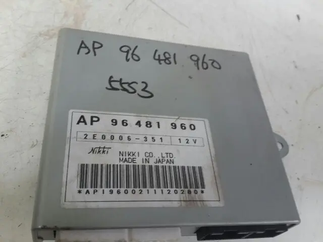 96481960 Used Ecu(Electronvic Control Unit) For Gm 1