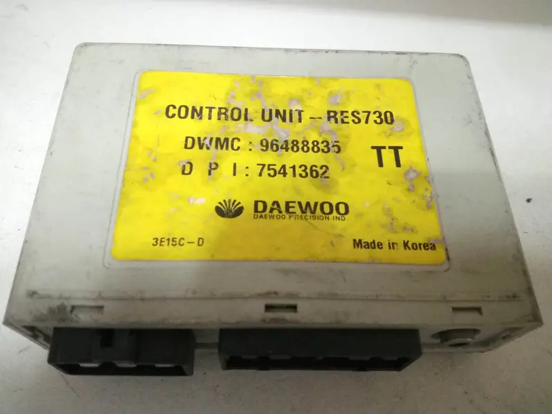 96488835 96419948 Used Res Control Unit For Gm Calos,  -S2-F4 1