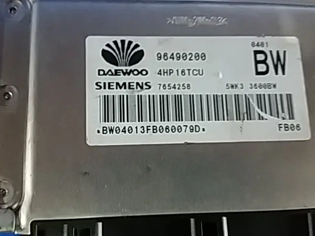 96490200 Used Ecu(Electronvic Control Unit) For Gm Rezo 1