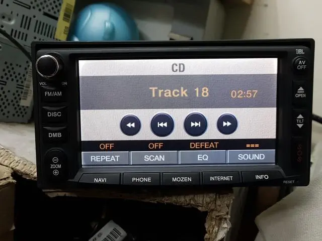965102B800 Used Mts Head Unit For Hyundai Santafe 2006~2009 1