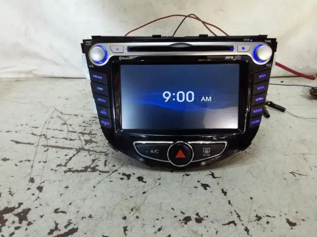 965601R000gu 965601R001gu Used Avn Head For Hyundai Accent 2010~2014 1