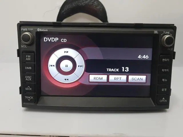 965602G300t0 965602G305t0 Used Navi Head Unit For Kia Lotze 2008~2010 1