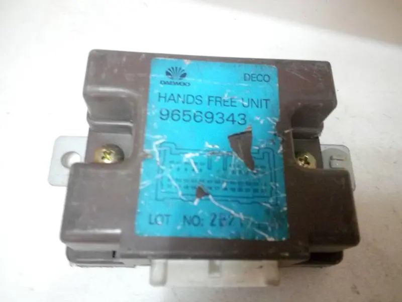 96569343 Used Hands Free Unit For Gm Matiz,  -S2-F4 1