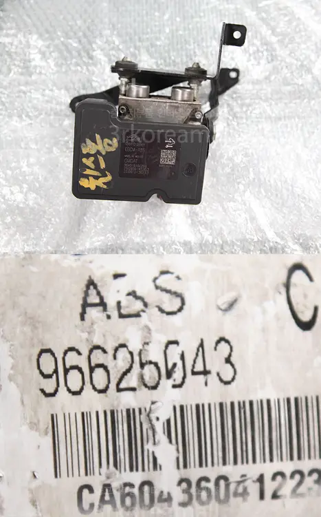 96625043 Used Abs Hydraulic Module For Ssangyong Winstorm 1