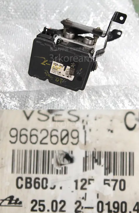 96626091 Used Abs Hydraulic Module For Ssangyong Winstorm 1