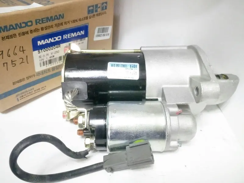 96647521 96843581 Mando Remanufactured Starter For Gm Tosca, St000204r, Korea Origin (W,1) 1