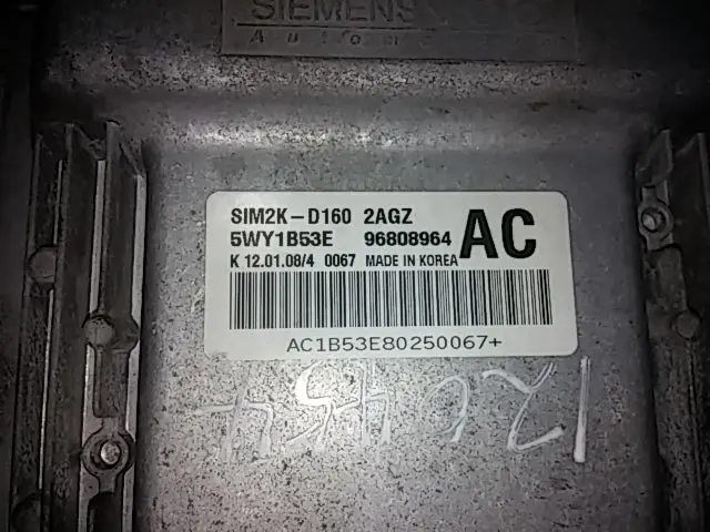 96808964 Used Ecu(Electronvic Control Unit) For Gm Tosca 1