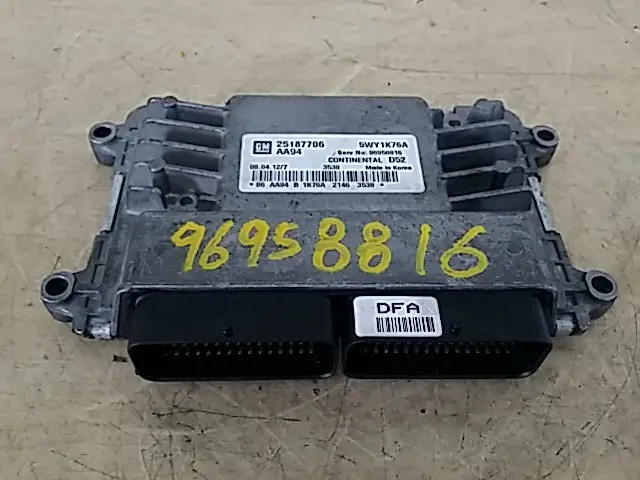 96958816 Used Ecu(Electronvic Control Unit) For Gm 1