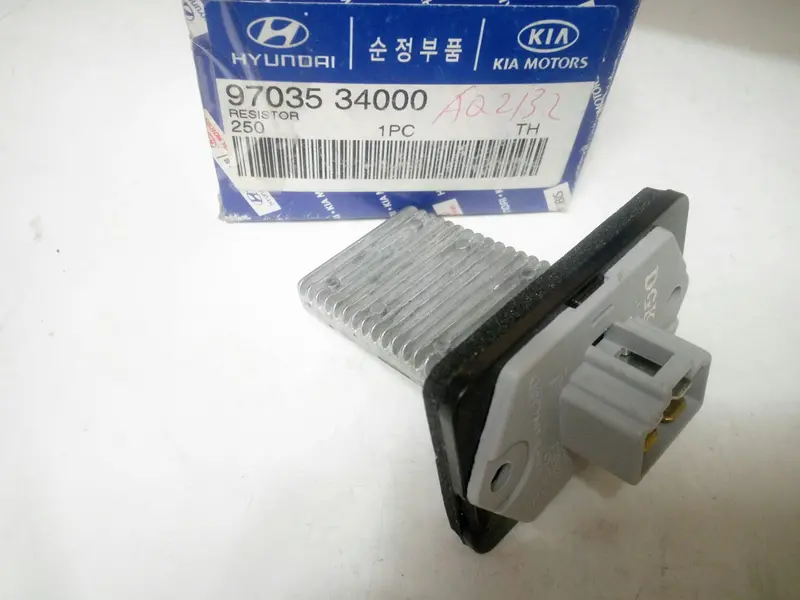 9703534000 Genuine Front Resistor For Hyundai Verna, Accent, Sonata, #D-2 1