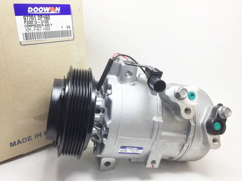 977012P160 Doowon A/C Compressor For Hyundai Santafe 2000~2005 1