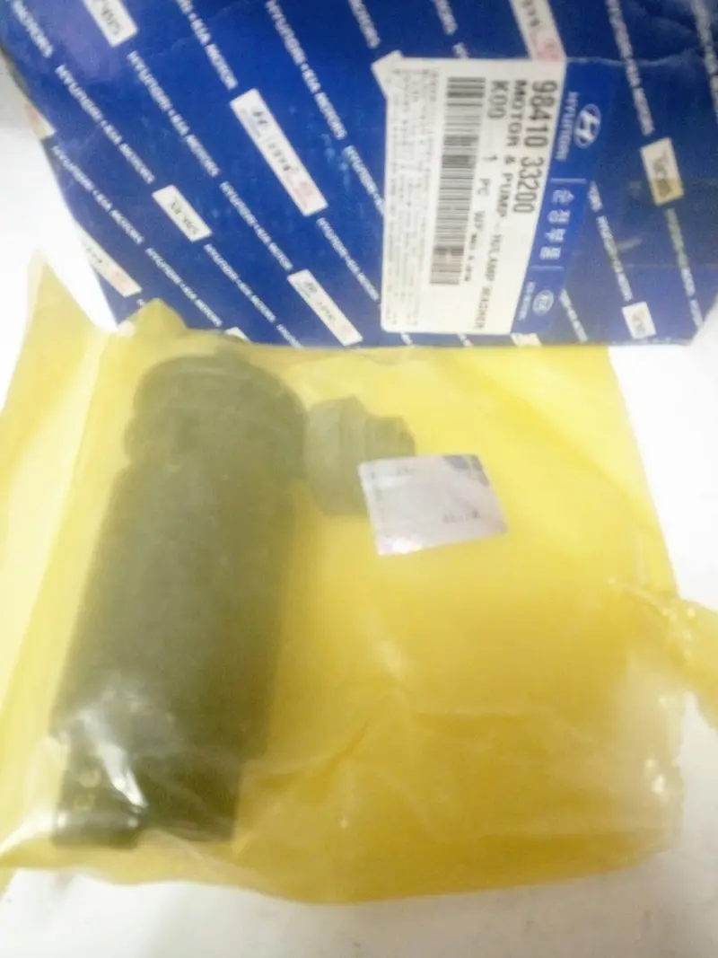 9841033200 Genuine H/Lamp Washer Motor & Pump For Hyundai Galloper  , #M 1
