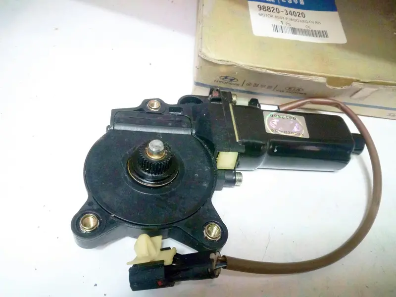9882034020 Genuine Power Window Reg Front Rh Motor For Hyundai Sonata, #V 1