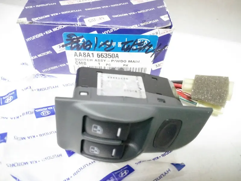 Aa8a166350a Genuine Power Window Main Switch For Kia Power Combi, #R 1
