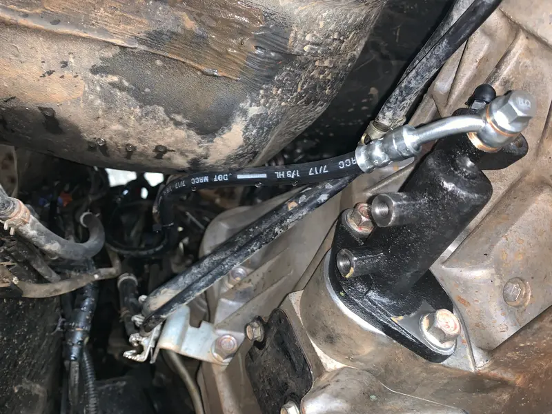 Extended Clutch Fluid Line For Jackaroo Slave (Bypass Hose) 2