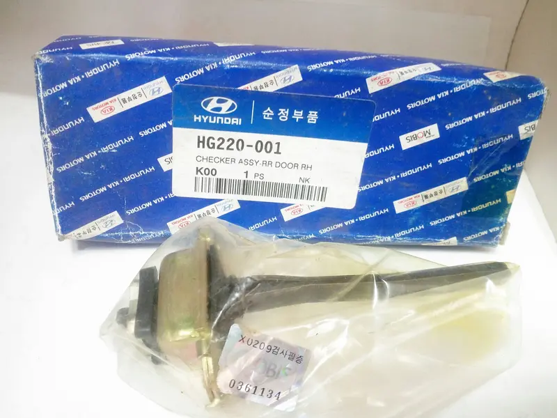Hg220001 Genuine Rear Door Rh Checker For Hyundai Galloper, #, #Q 1