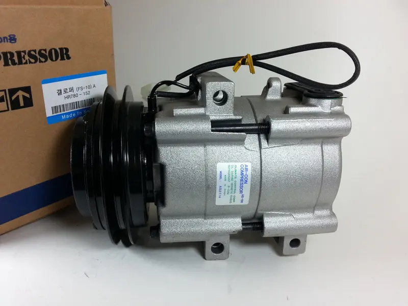 Hr780152 Remanufactured A/C Compressor For Hyundai Galloper, Korea Origin 1