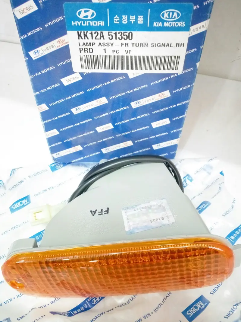 Kk12a51350 Genuine Front Turn Signal Eh Lamp For Kia Pride, #H 1