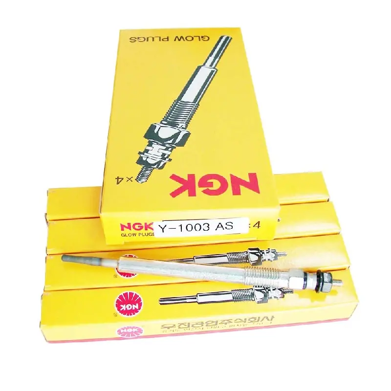 Ngk Y1003as Glow Plug Set(4Pcs) For New Santafe, Ix35, Sorento R, 367102F101, 367102F100 1