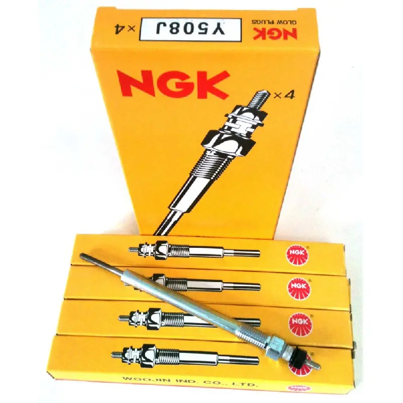 Ngk Y508j Glow Plug Set(4Pcs) For Hyundai Starex, Libero, Porter, Porter2, Kia Sorento, 367104A000, 367104A001 1