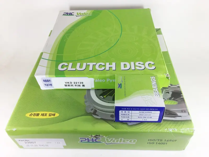 Phc Valeo Clutch Disc/Cover/Release Bearing Set For Hyundai Galloper 2.5L Turbo, Zd711106 Hd711004 4142143030 1