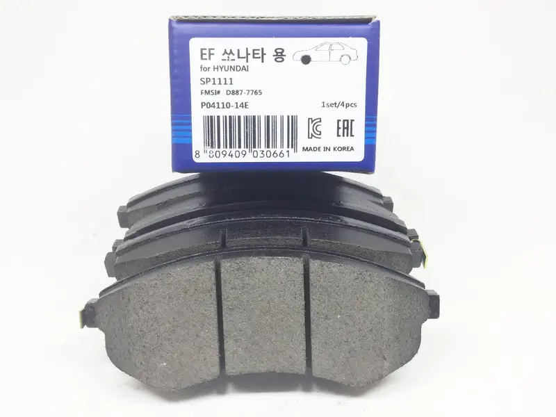 Sp1111 Hi-Q Front Brake Pad Set For Hyundai Sonata, New Avante Xd 2.0, Kia Optima1.8/2.0 1