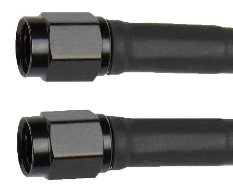 Allstar Performance 6-Inch Coated Braided Stainless Brake Line Kit – -3 An Fittings 1