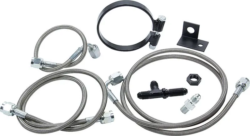 Allstar Performance Rear Brake Line Kit – 62-Inch Length, Aftermarket Clamp Design (42058) 1