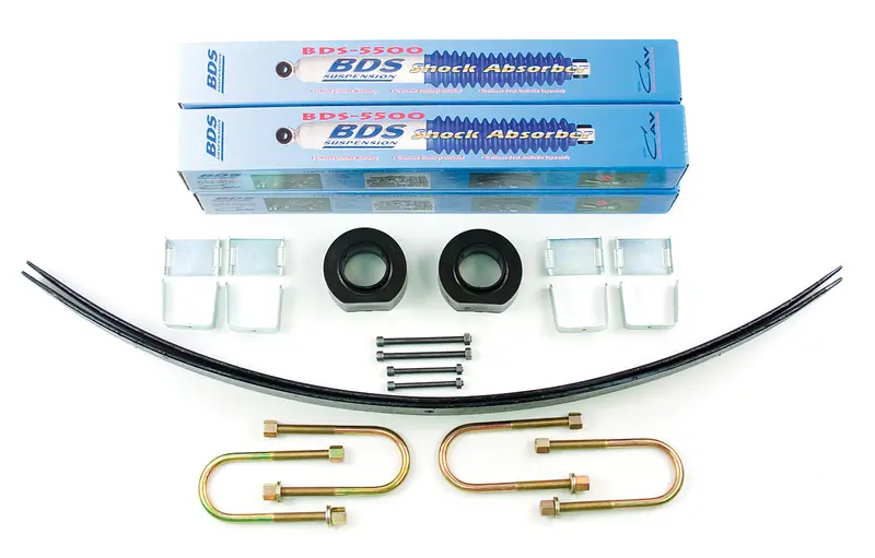 Bds 436H 1.75" Front / 2" Rear Add-A-Leaf Suspension Kit For Chrysler Trucks 1