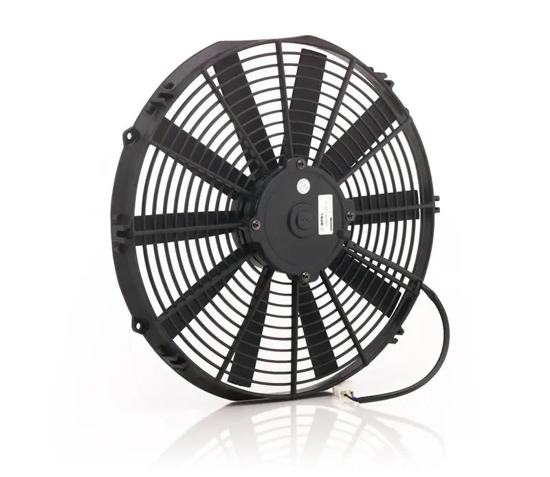 Be Cool 13-Inch Electric Puller Fan – Euro-Style Black Medium-Profile Radiator Fan 1