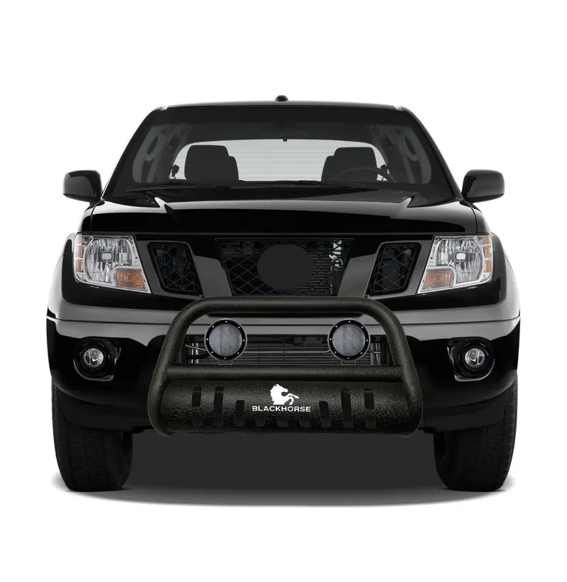 Black Horse Off Road Textured Black Steel Front Bumper For Chevrolet Silverado/Gmc Sierra 1