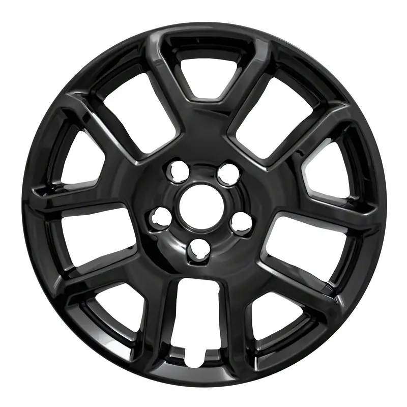 Coast To Coast 17-Inch V-Spoke Alloy Wheels – Painted Black, Set Of Four 1