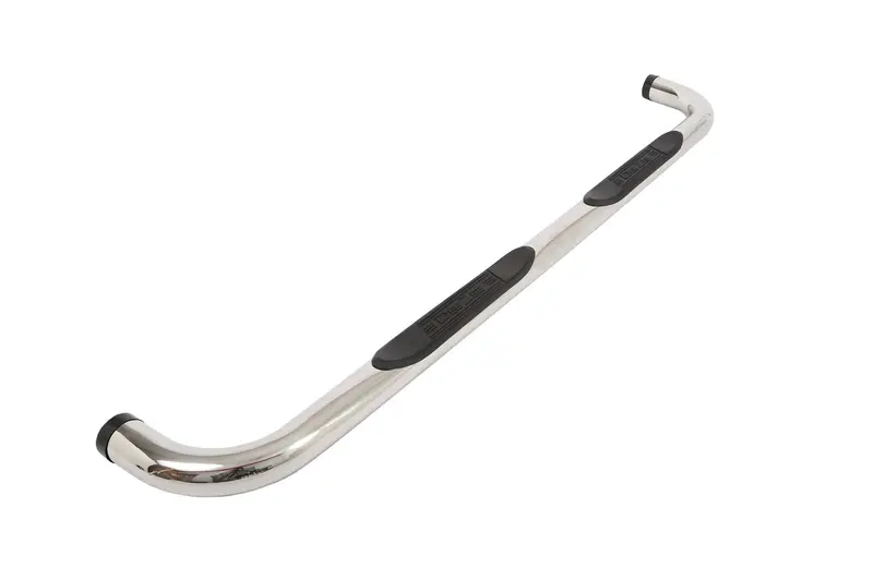 Dee Zee Dz372523 Polished Stainless Steel Side Steps – 3-Inch Round Tube, Cab-Length, Dual Step Pads 1