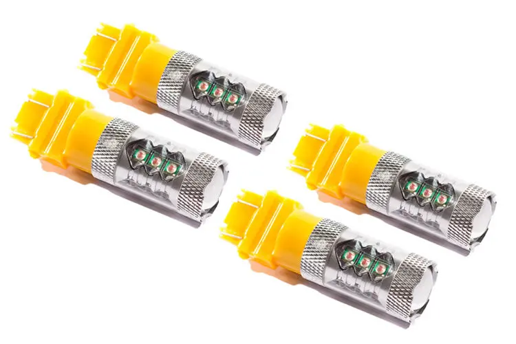Diode Dynamics Dd0058Q Xp80 Amber Led Bulb Set (3157 Base, 4-Pack) 1