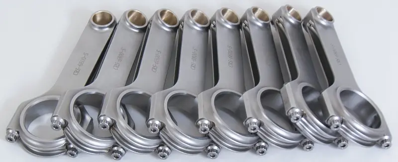 Eagle Specialty Products Crs68003D2000 Forged 4340 Steel Connecting Rod Set – Bbc 6.800" With Arp 2000 Bolts 1