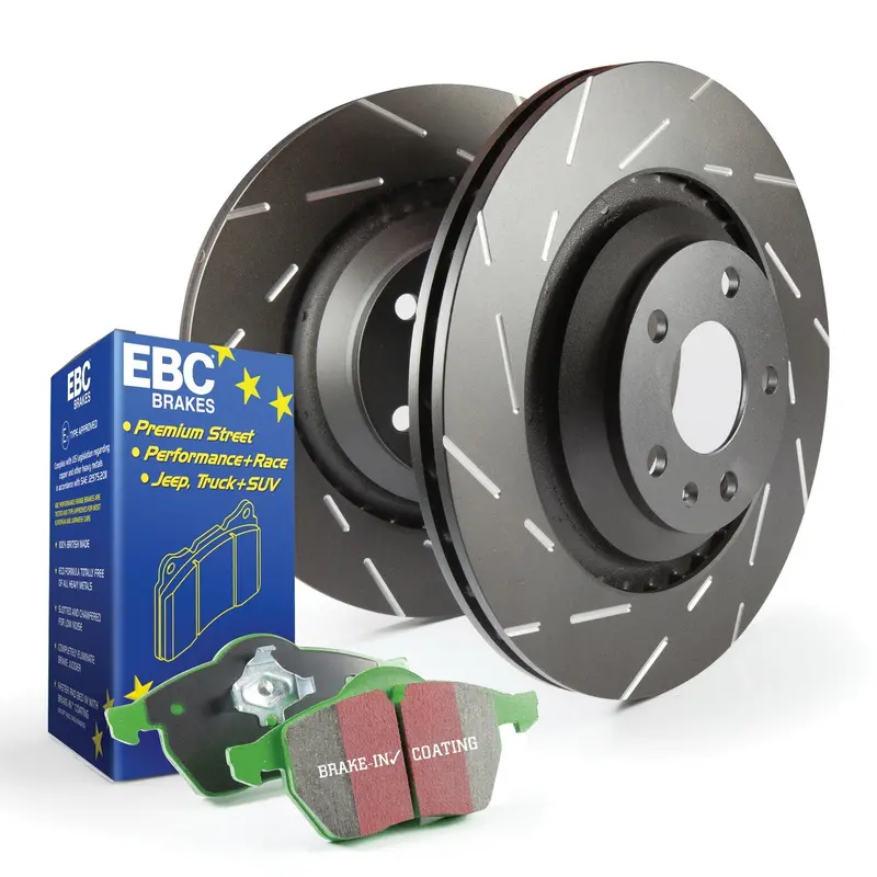 Ebc Brakes S2Kr1874 Greenstuff 2000 Performance Brake Pad & Usr Rotor Kit 1