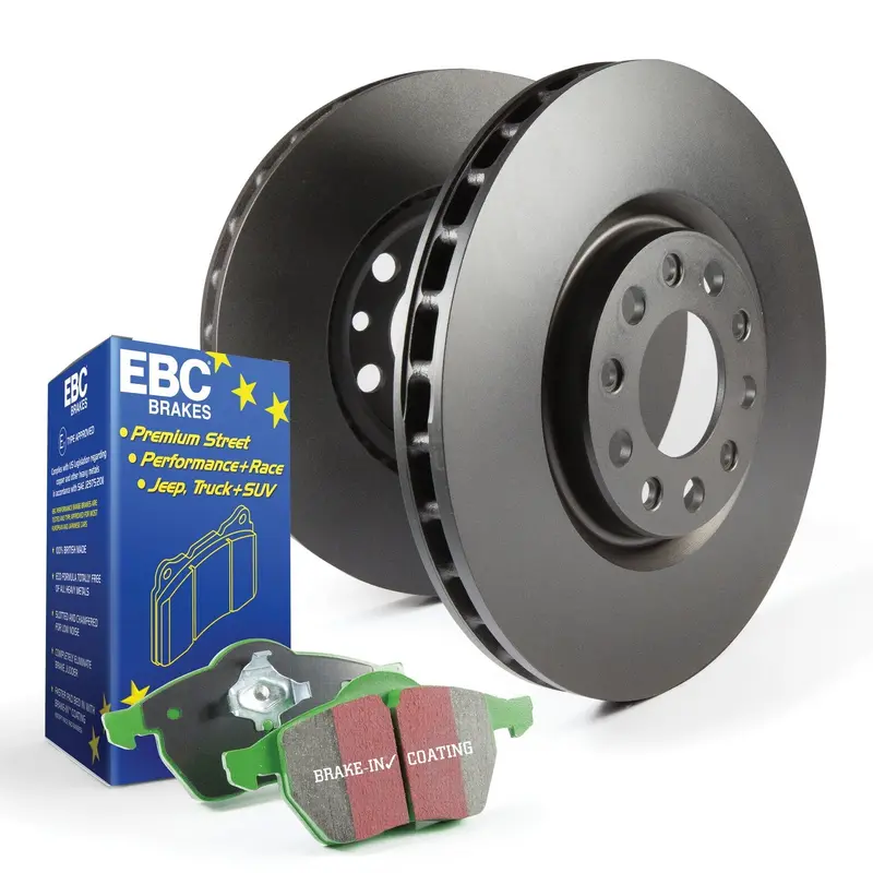 Ebc Greenstuff 2000 & Rk Rotor Brake Kit – High-Friction Street Performance - S11Kf1043 1