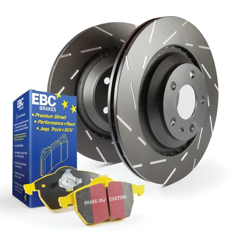 Ebc Yellowstuff High-Performance Brake Kit – S9 Series With Usr Drilled & Slotted Rotors 1