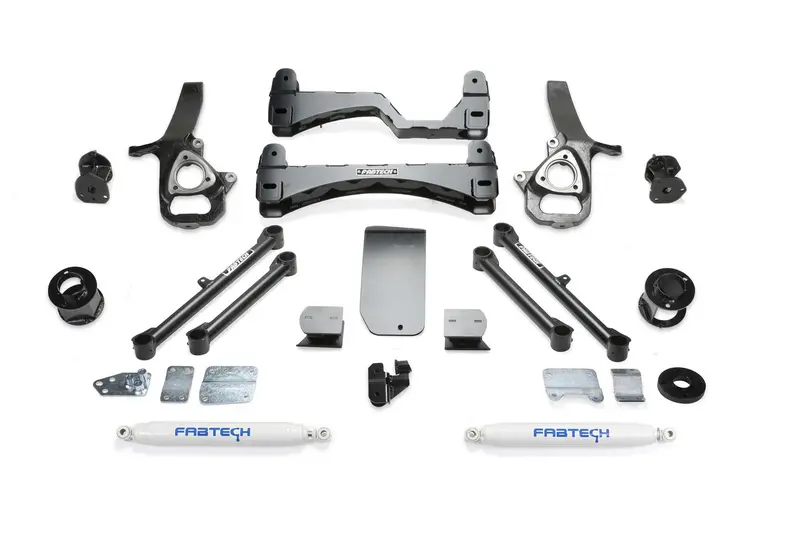 Fabtech K3086 Entry-Level Lift System With Performance Shock Absorbers 1