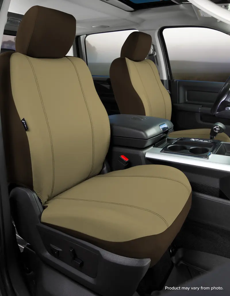 Fia Taupe Custom Seat Protector – Tailored Bench Seat Cover (Sp89-51) 1