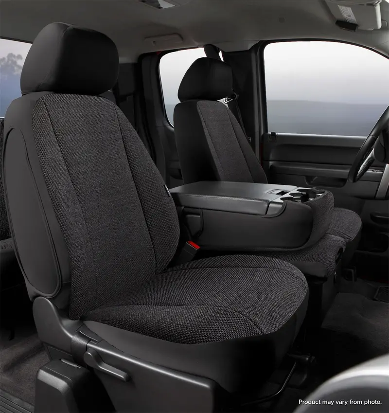 Fia Trs47-19 Solid Seat Covers For Jeep Wrangler – Black, Durable Fabric 1