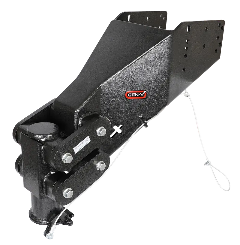 Gen-Y Hitch Gh-8075Al Executive Torsion-Flex 5Th-Wheel-To-Gooseneck Adapter – 2-5/16" Coupler, 4500–6500 Lb Pin Weight 1