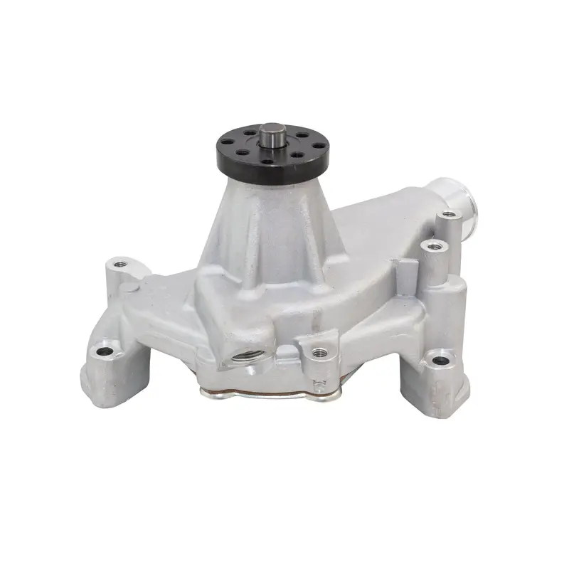 Hc8012 Long-Neck High-Flow Mechanical Water Pump For Chevrolet Small Block – Satin Aluminum Street Performance 1