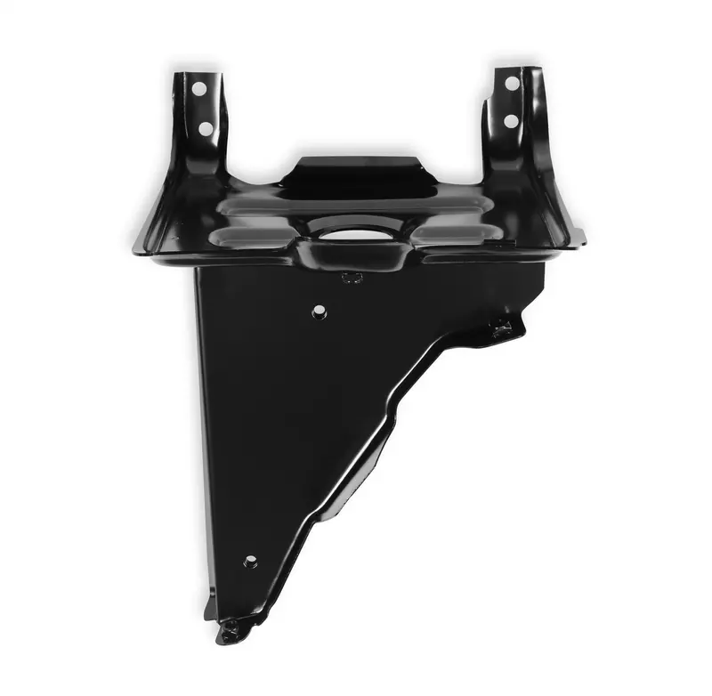 Holley 04-331 Reinforced Black Battery Tray With Mounting Hardware 1