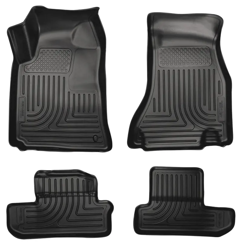 Husky Liners 98021 All-Weather Front And Second-Row Floor Mats 1