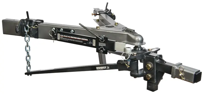 Husky Towing 31621 Trunnion Bar Weight Distribution Hitch – 1200 Lb Tongue, 12K Gtw, W/ Friction Sway Control 1