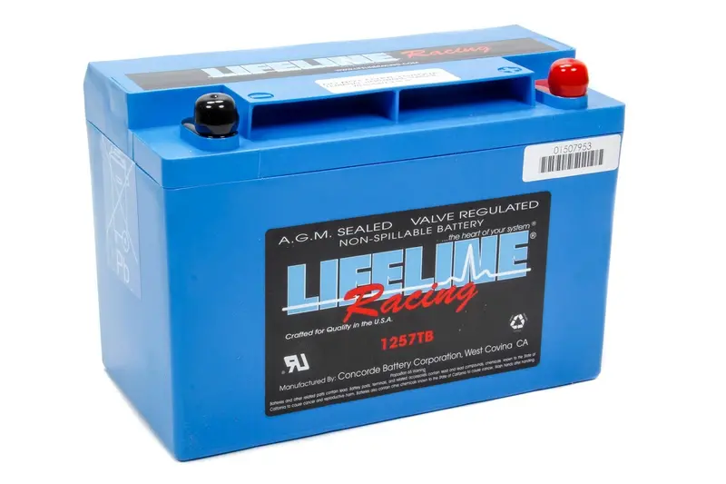 Lifeline Ll-1257Tb Deep-Cycle Agm Power Cell Battery (9.78" X 4.97" X 6.83") 1